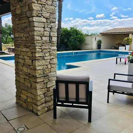 Bed & Breakfast La Mediterranee Wellness Piscine Saint-Drezery